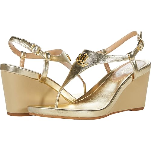Lauren ralph lauren jeannie wedge sandals Clearance
