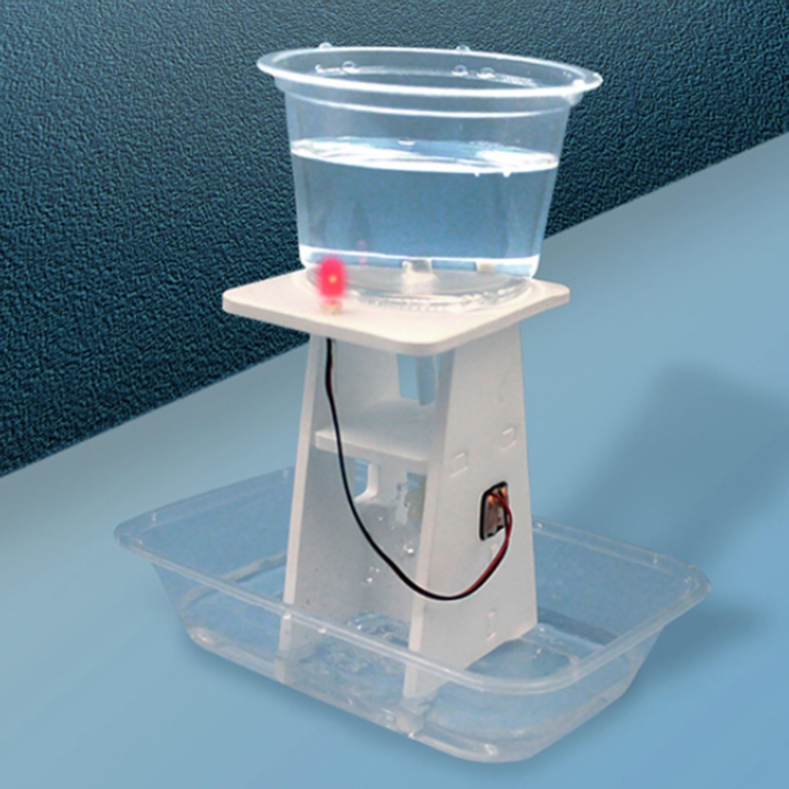 DIY Hydroelectric Power Generator Kit - Water Turbine Science Experiment Set for Students, Educational Hydraulic Energy Model for Home & Classroom Learning ﻿