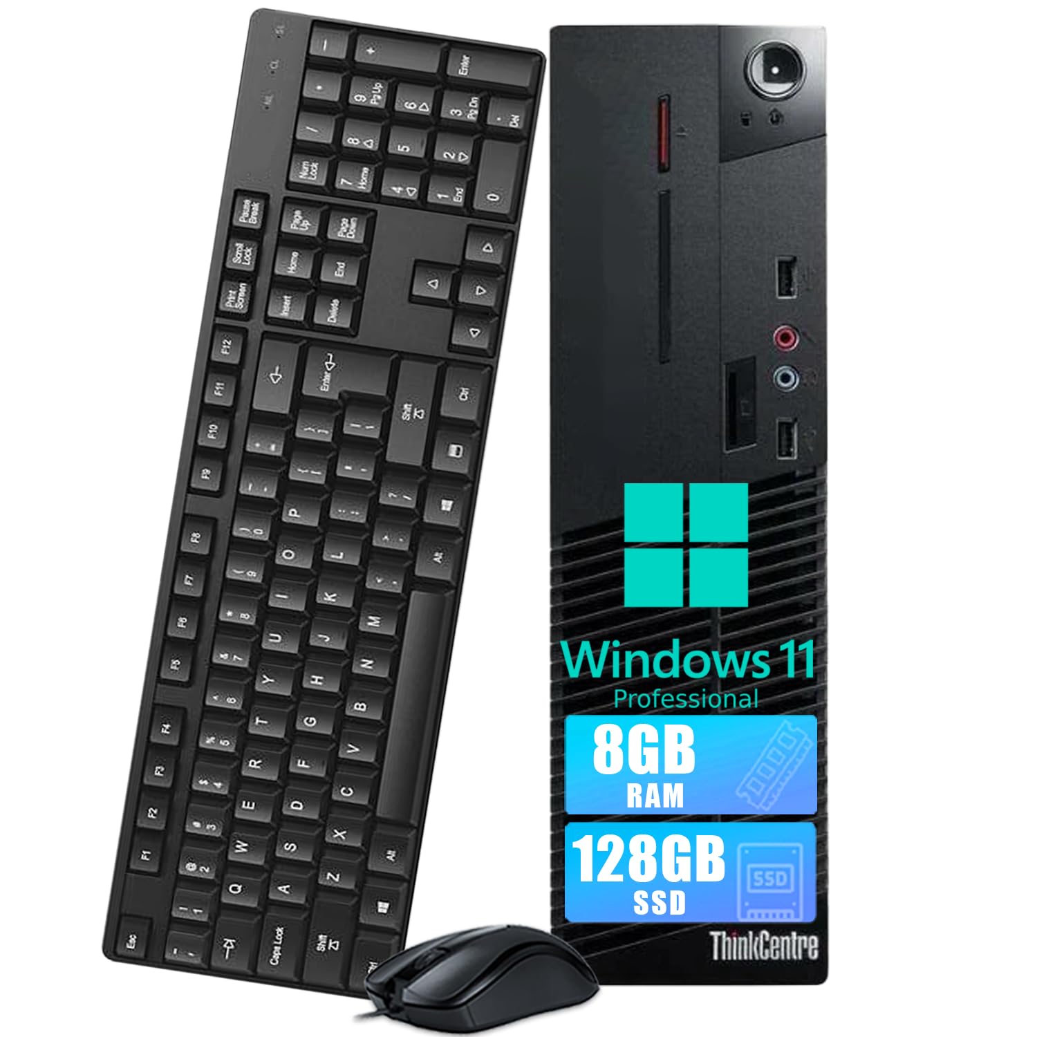 Amazon.com: Lenovo ThinkCentre M79 SFF Desktop Computer PC, AMD A8