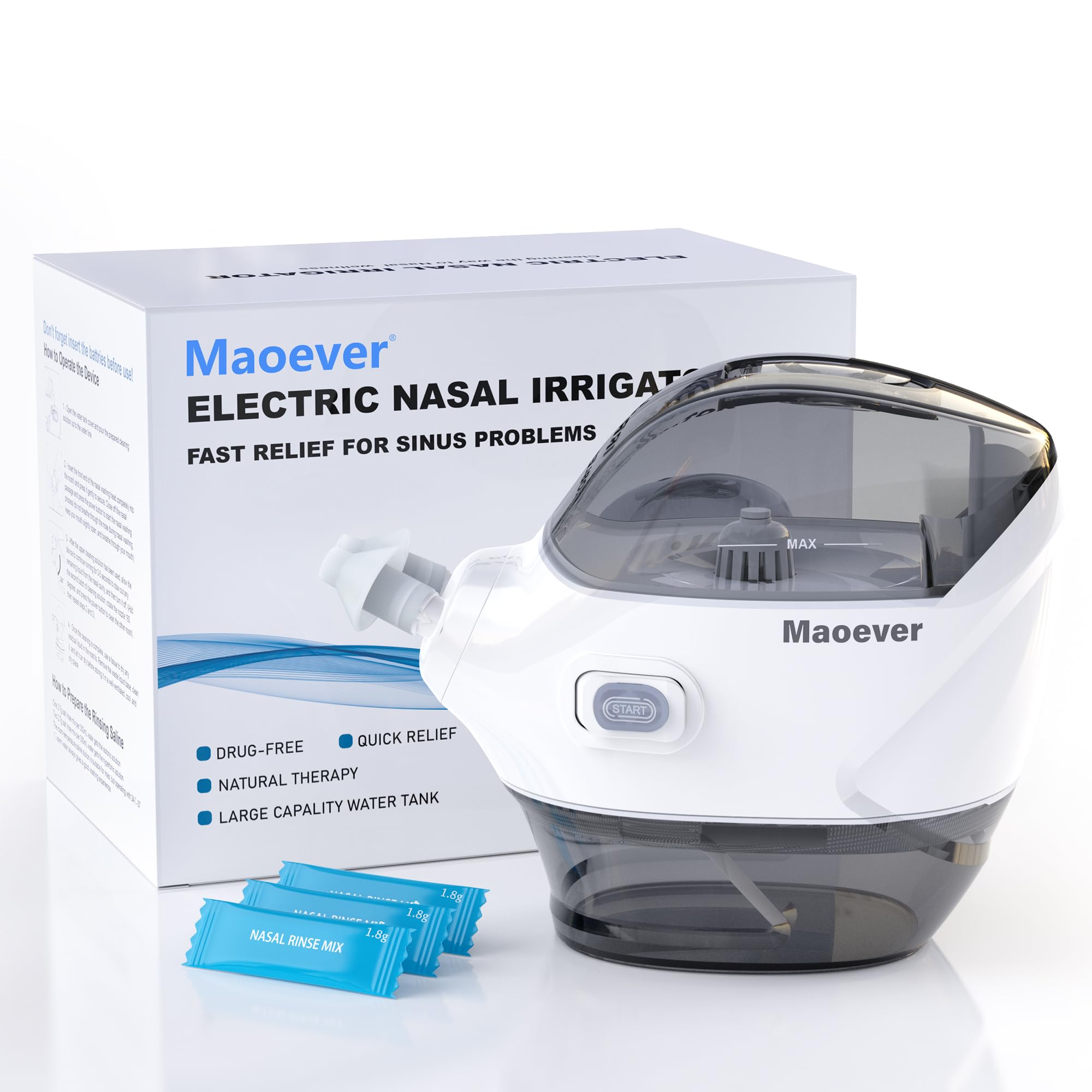 Amazon.com: Nasal Irrigation System - Electric Neti Pot Sinus
