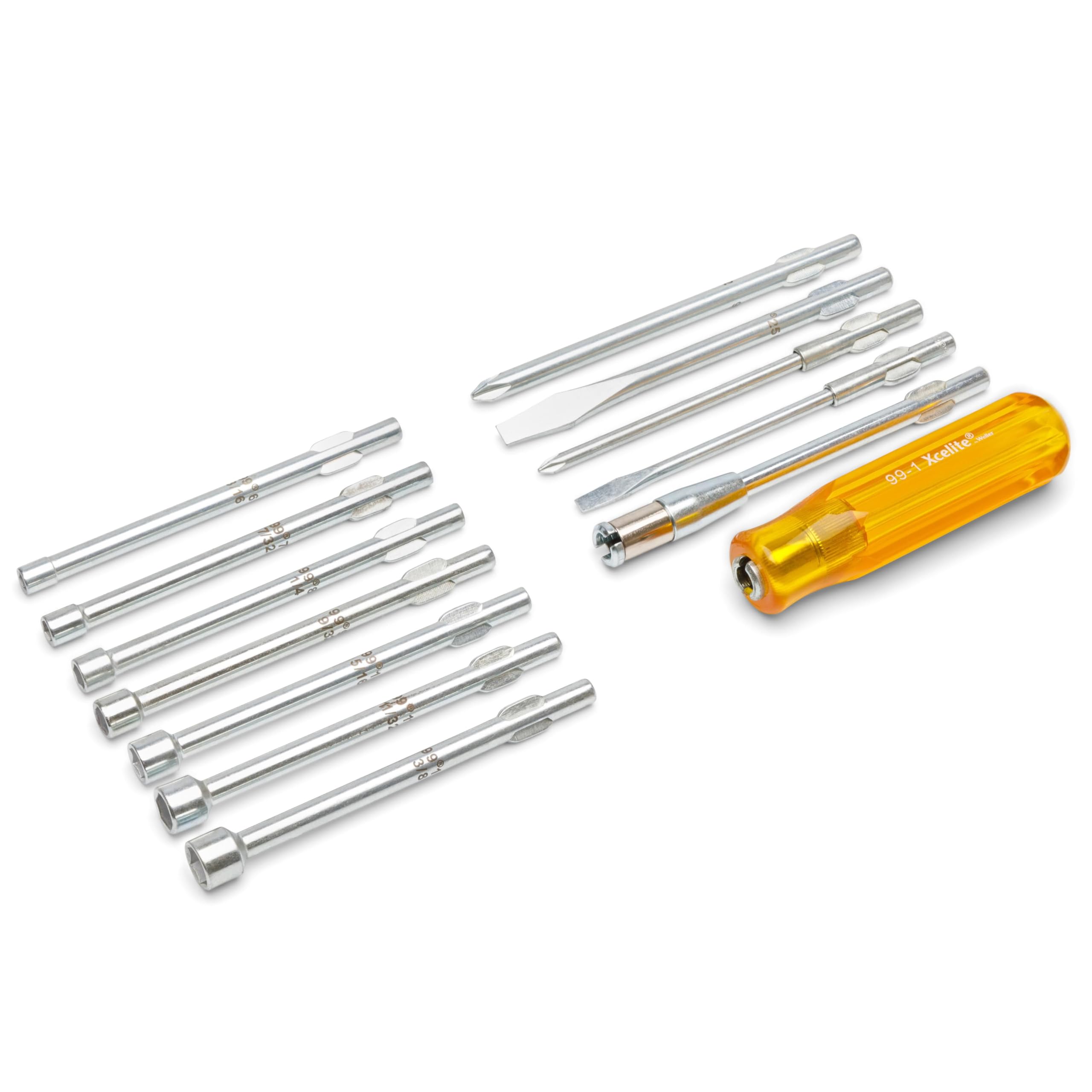 Amazon.com: Weller Xcelite 13 Pieces Screwdriver and Nutdriver Set