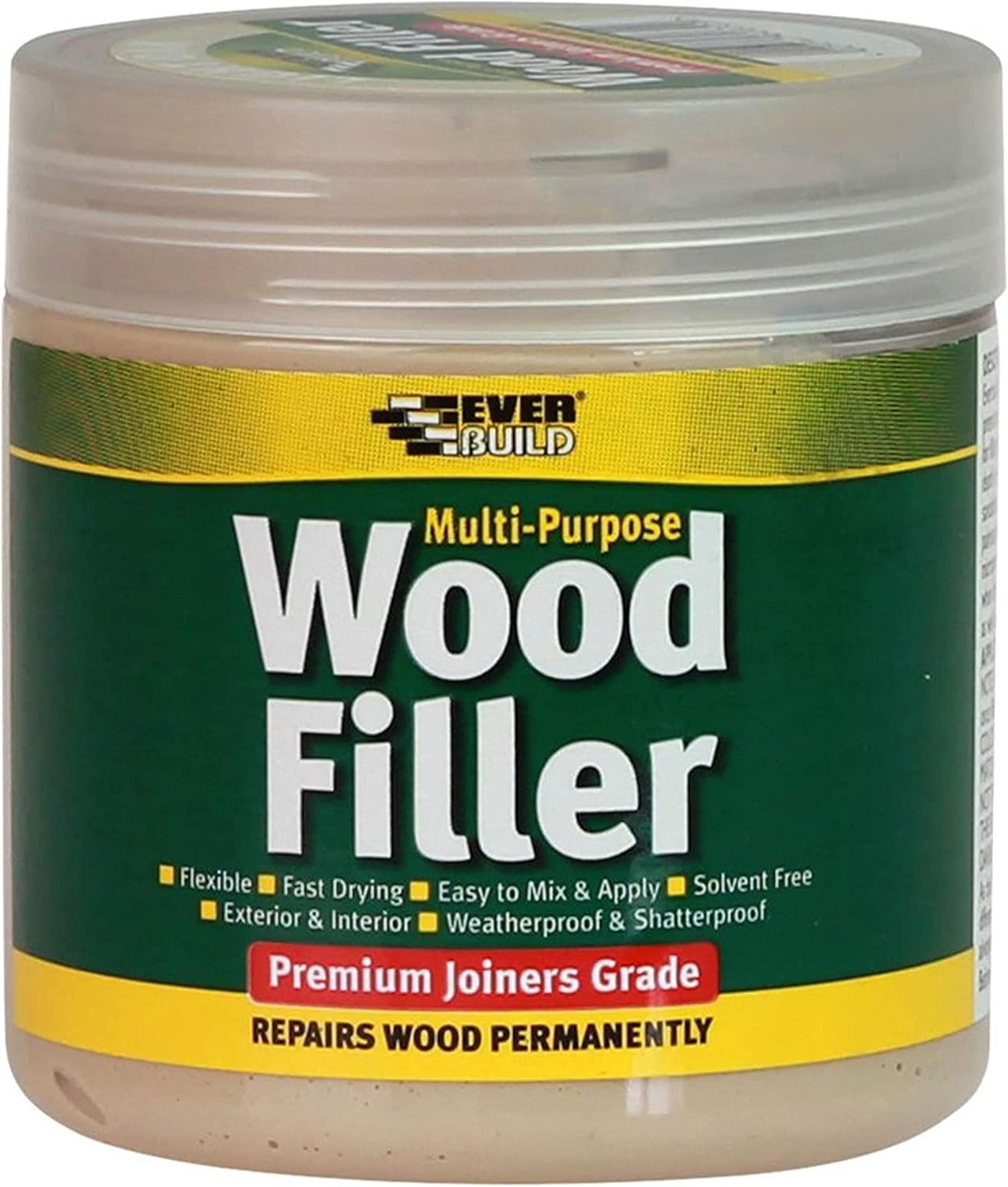 Everbuild Multipurpose Wood Filler Suitable For Indoor And Outdoor