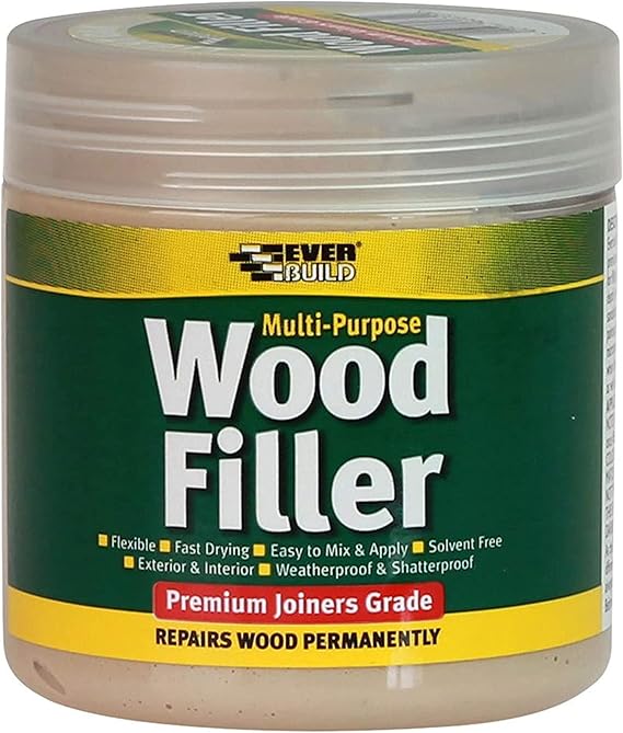 Everbuild Multipurpose Wood Filler Suitable For Indoor And Outdoor