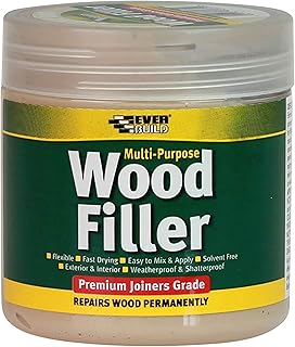 Everbuild Multi-Purpose Wood Filler, Teak, 250 ml