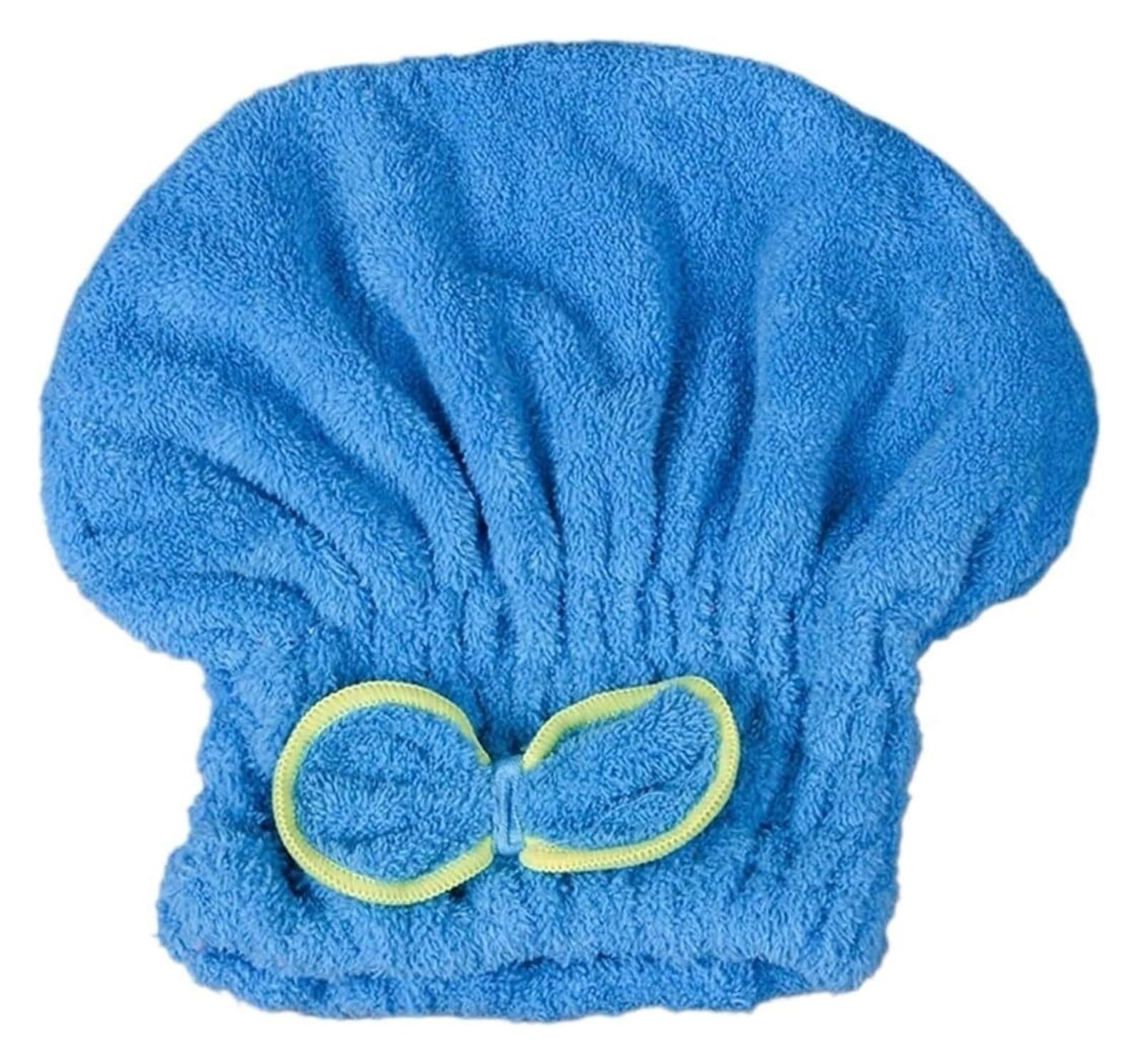 NDLHXKFRP Microfibre Absorbent Quick Dry Hair Cap