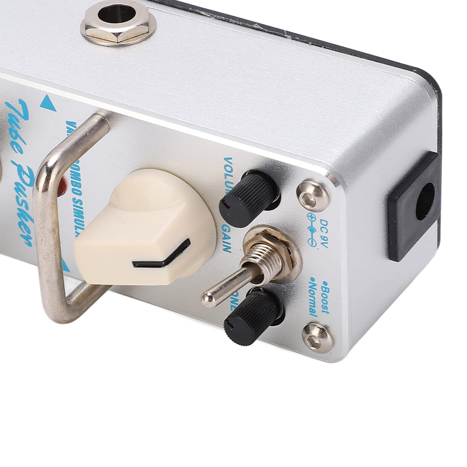 Bnineteenteam Pedale Effetti per Chitarra, Pedale Effetto Analogico Overdrive in Metallo con modalità Boost, Perfetto per Chitarristi Elettrici e Musicisti Rock