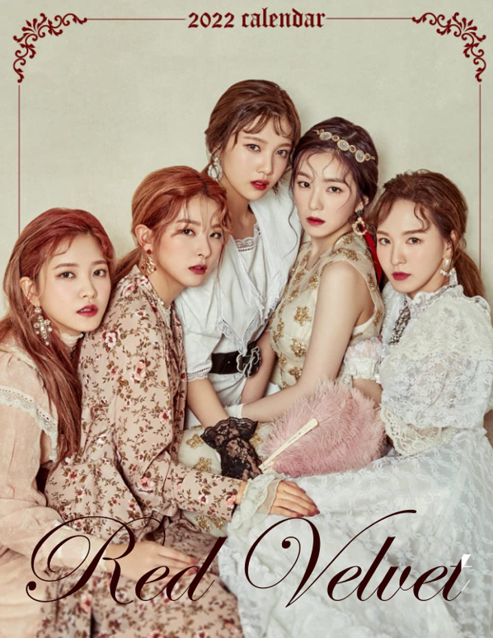 Buy Red Velvet 2022 Red Velvet 2022 OFFICIAL Planner with Monthly Tabs