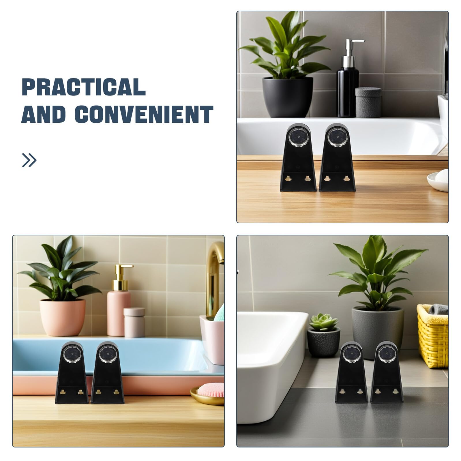 2 Szt. Magnetyczny Uchwyt Mydło Ścienny Szt Czarny Trwały i Odporny Rdzę Oszczędzający Miejsce Organizer Do Łazienki i Łatwy Montaż bez Wiercenia Elegancki Design