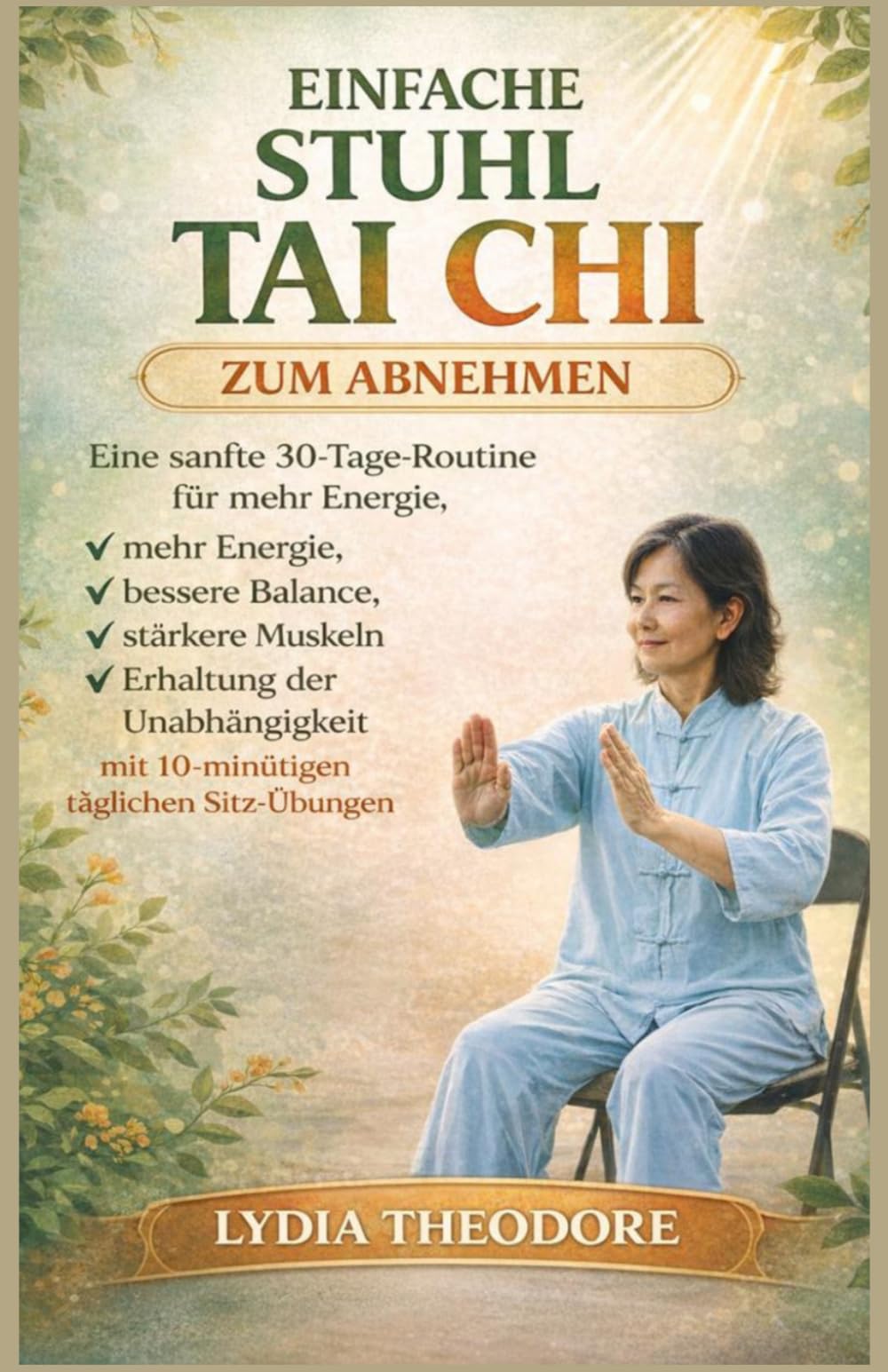 Einfaches Stuhl Tai Chi Zum Abnehmen: Ein sanftes 30-Tage-Programm zur Steigerung der Energie, Verbesserung des Gleichgewichts, Stärkung der ... mit täglich 10-minütigen Übungen im Sitzen
