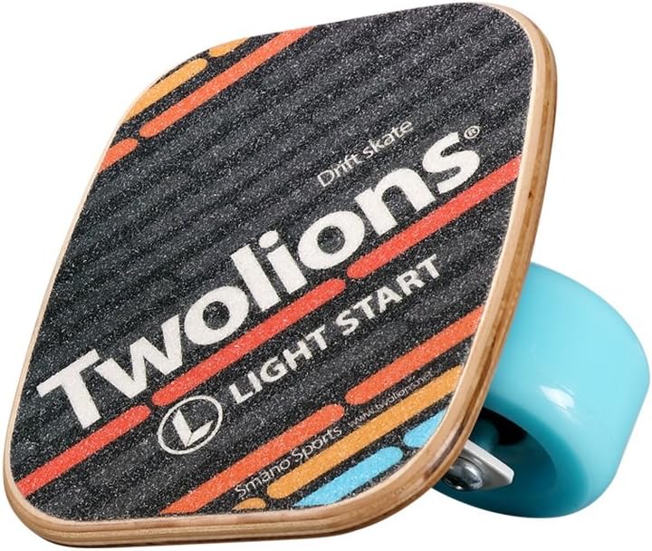 TwoLions Grom Drift Skate Pro Skates,Freeline Sports Maple Pedal with 72 mm44 mm PU Wheels with 608 High-end Bearings