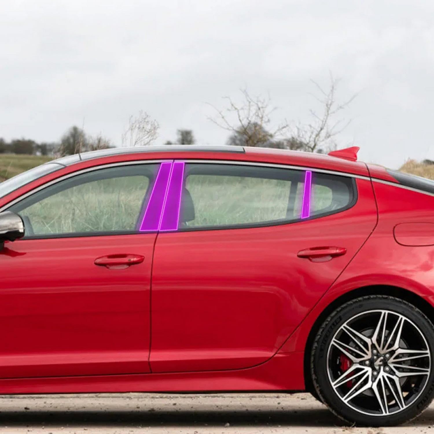 Film de protection PPF anti-rayures pour Kia Stinger 2021-2023 avec technologie auto-cicatrisante