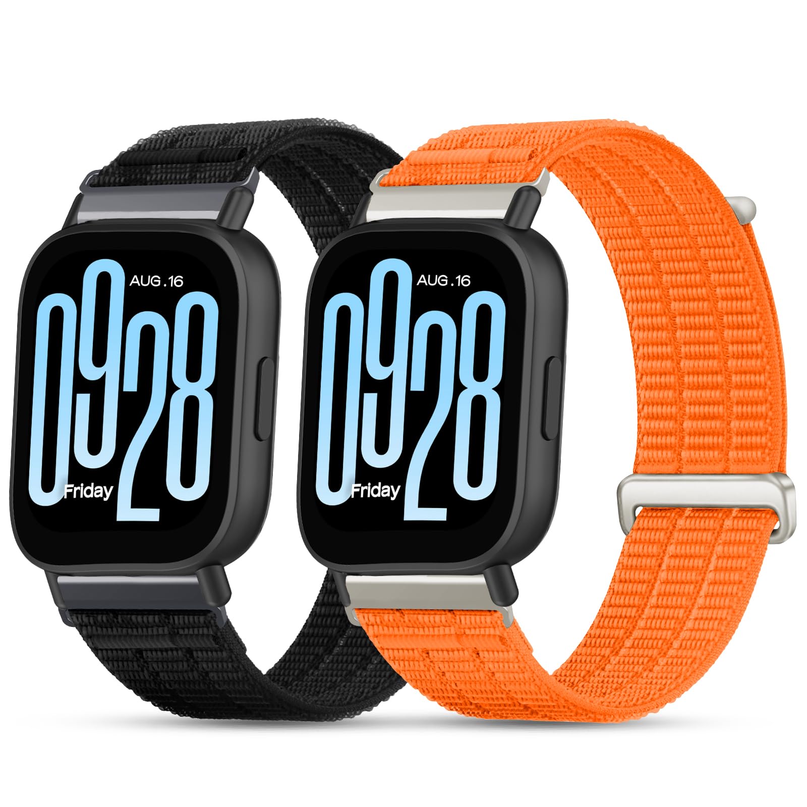 22mm Correa deportivo compatible con Xiaomi Redmi Watch 5 Active/Lite,correa deportiva de nailon para Amazfit Active Max/Amazfit Bip 6/Bip 5/Balance 2, hombre y mujer