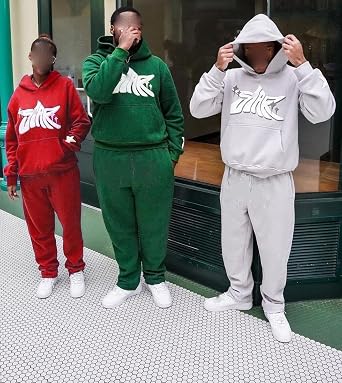 Hip Hop Y2k Star Letter Print Hoodie Grunge Vintage Streetwear Casual Patchwork Jackect Sweatshirt (Large,grey)