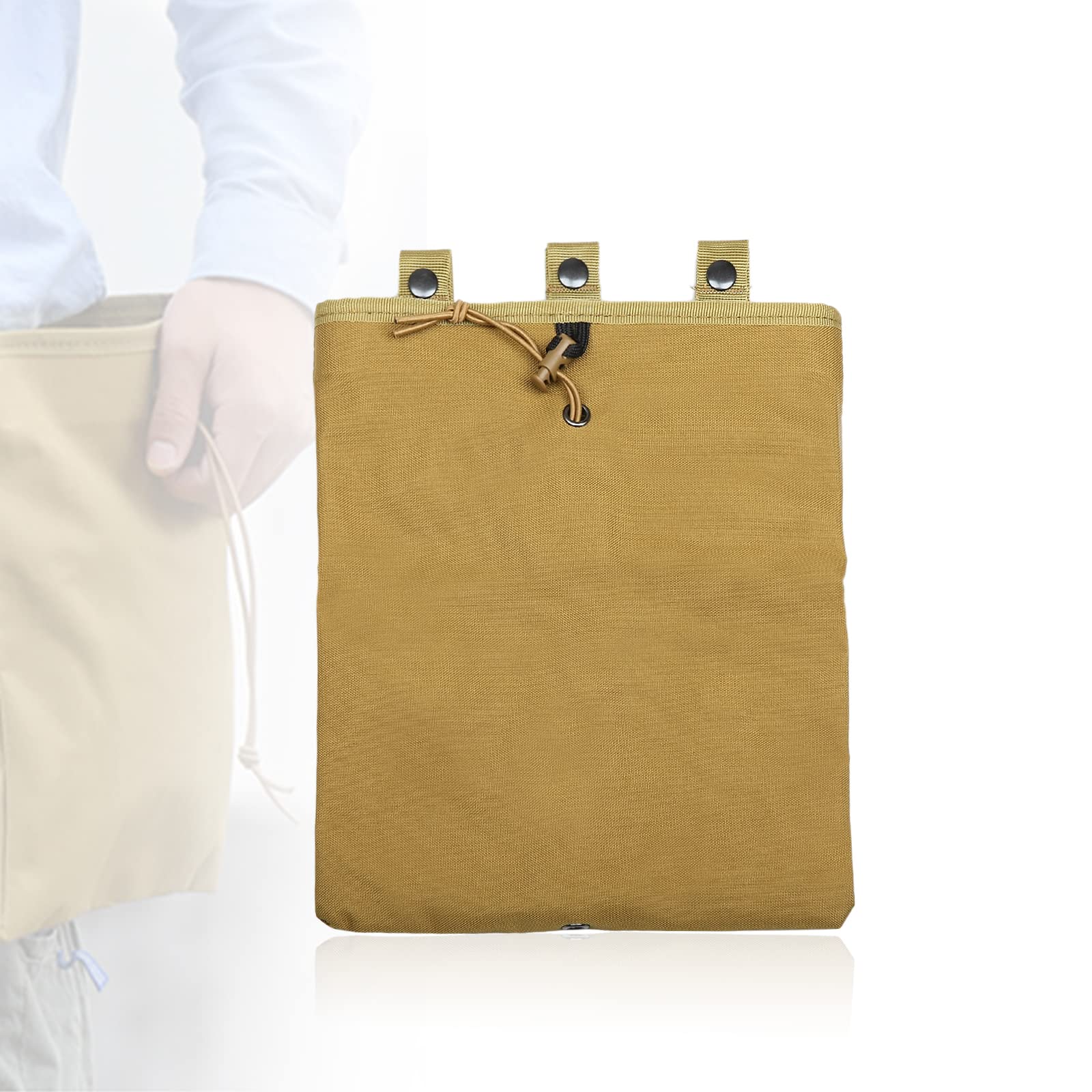 Buy ZAMiEGEE Molle Dump Pouch Drawstring Magazine Ammo Pouch Folding