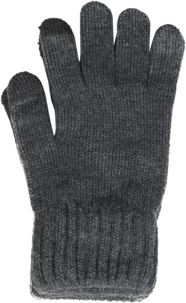 TZ Promise Men's Winter Touchscreen Magic Gloves Warm Knit Fleece Lined for Cold Weather - Image 2