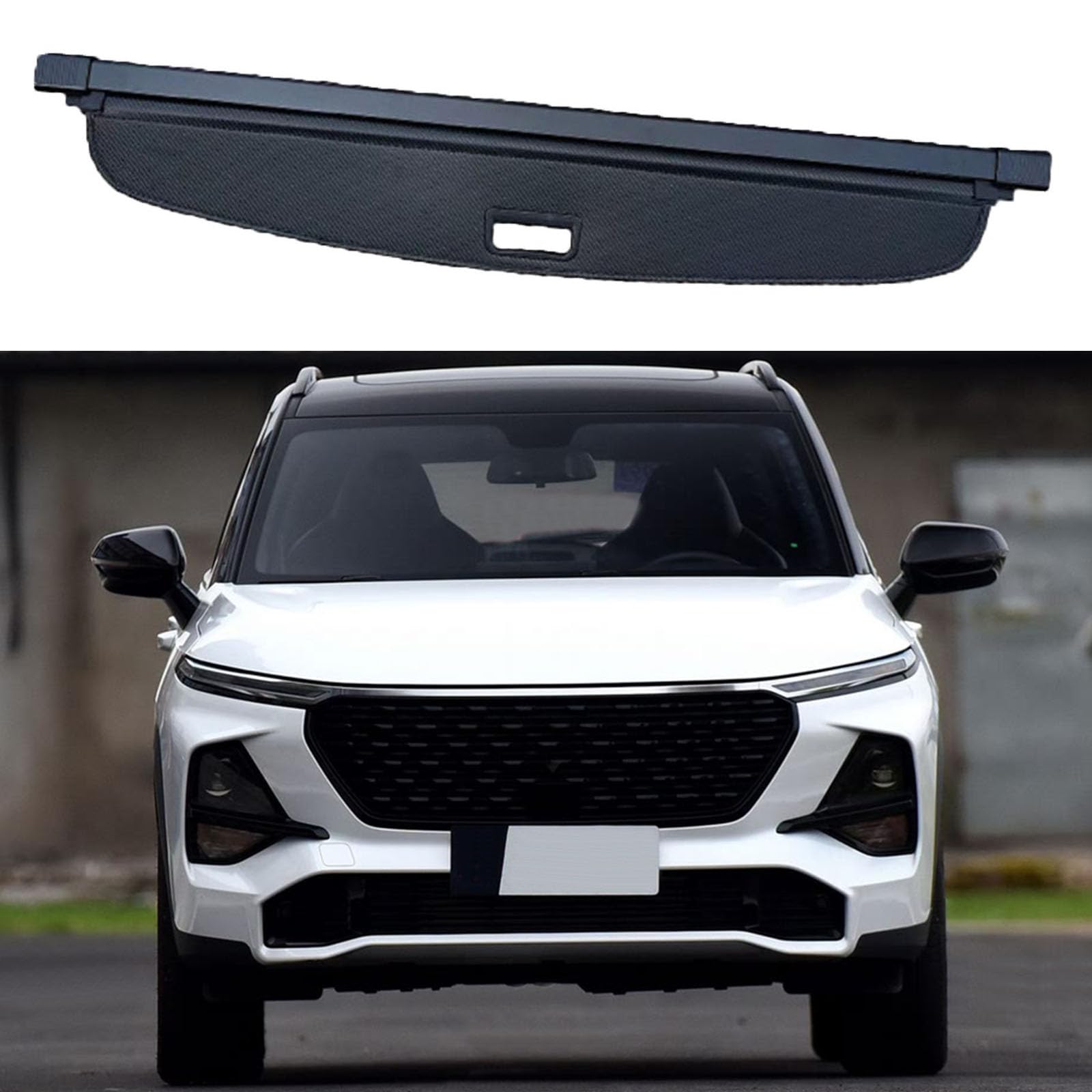 SXLGDW Car Retractable Rear Trunk Parcel Shelf,Compatible with Baojun RS-3 2018-2022,Car parts