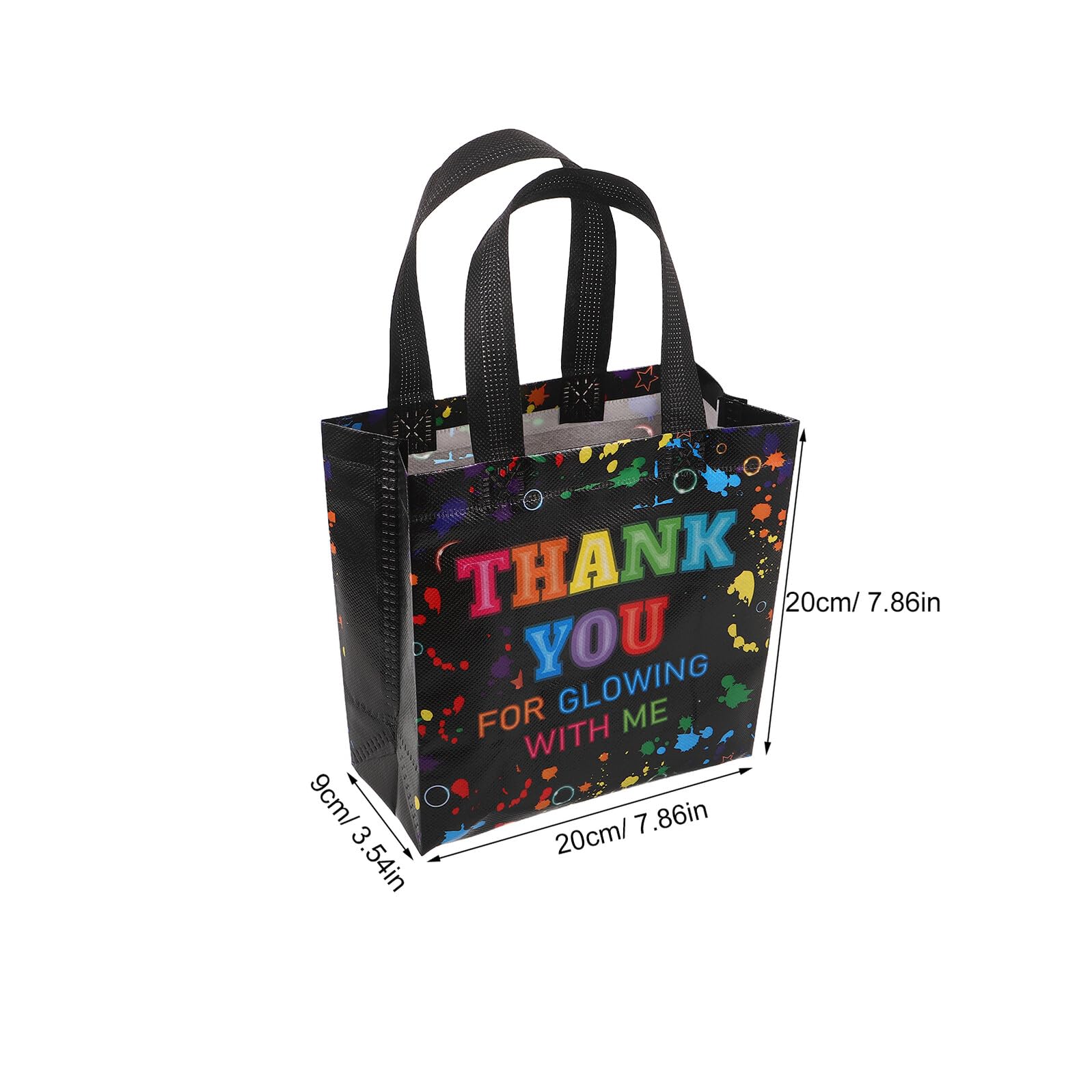 VERDANVERSE 30 Piezas Bolsas de Obsequio para Cumpleaños No Tejidas Bolsas de Dulces para Fiestas para Regalos de Fiesta para Envoltura de Cumpleaños