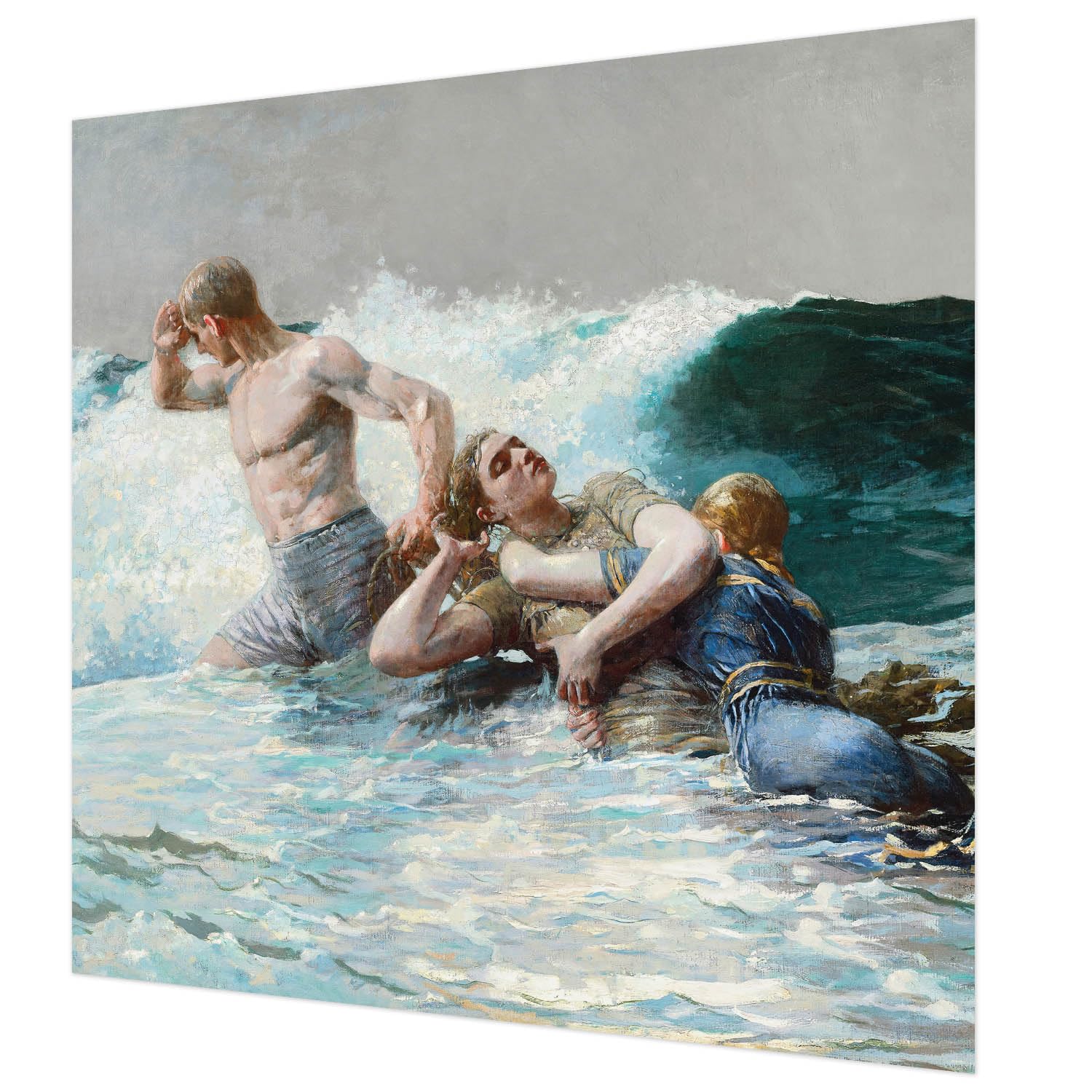 Papier peint intissé 250x250 cm motif combat naval facile à nettoyer