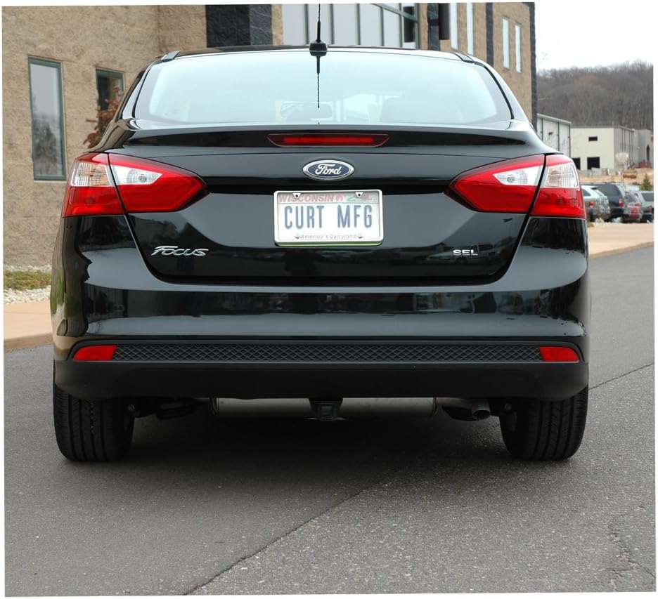 Curt 11158 56138 Trailer Hitch Bundle with Wiring for 2012-2016 Ford Focus