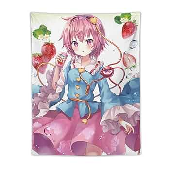 C105 古明地さとり B2タペストリー 未使用 中古】タペストリー 78.古明地さとり illust.mirimo B2