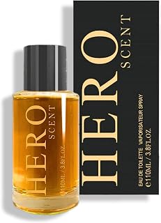 HERO SCENT POUR HOMME EAU DE TOILETTE 3.4 FL. OZ. Aromatic Spicy fragrance for men.
