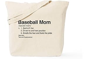 CafePress Baseball Tote Bag For Game Day
