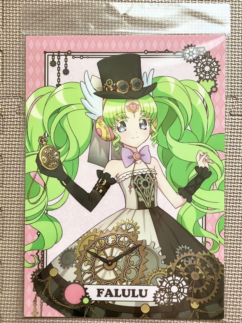 プリパラ　トライアングル　カフェ　ぴのん　A4サイズハードブロマイド プリパラ トライアングル カフェ ぴのん A4サイズハード