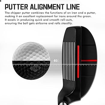 PGM ゴルフ用チッパー　メンズ　スチールシャフト POWER BILT チッパーラボ CHIPPER Lab ピン型 パター ゴルフ