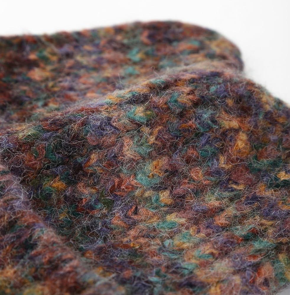 Women Winter Y2K Cute Cat Ears Beanie Hats Slouchy Plush Knitted Animal Hat Snow Ski Caps Colorful Warm Crochet Skull Cap - Image 5