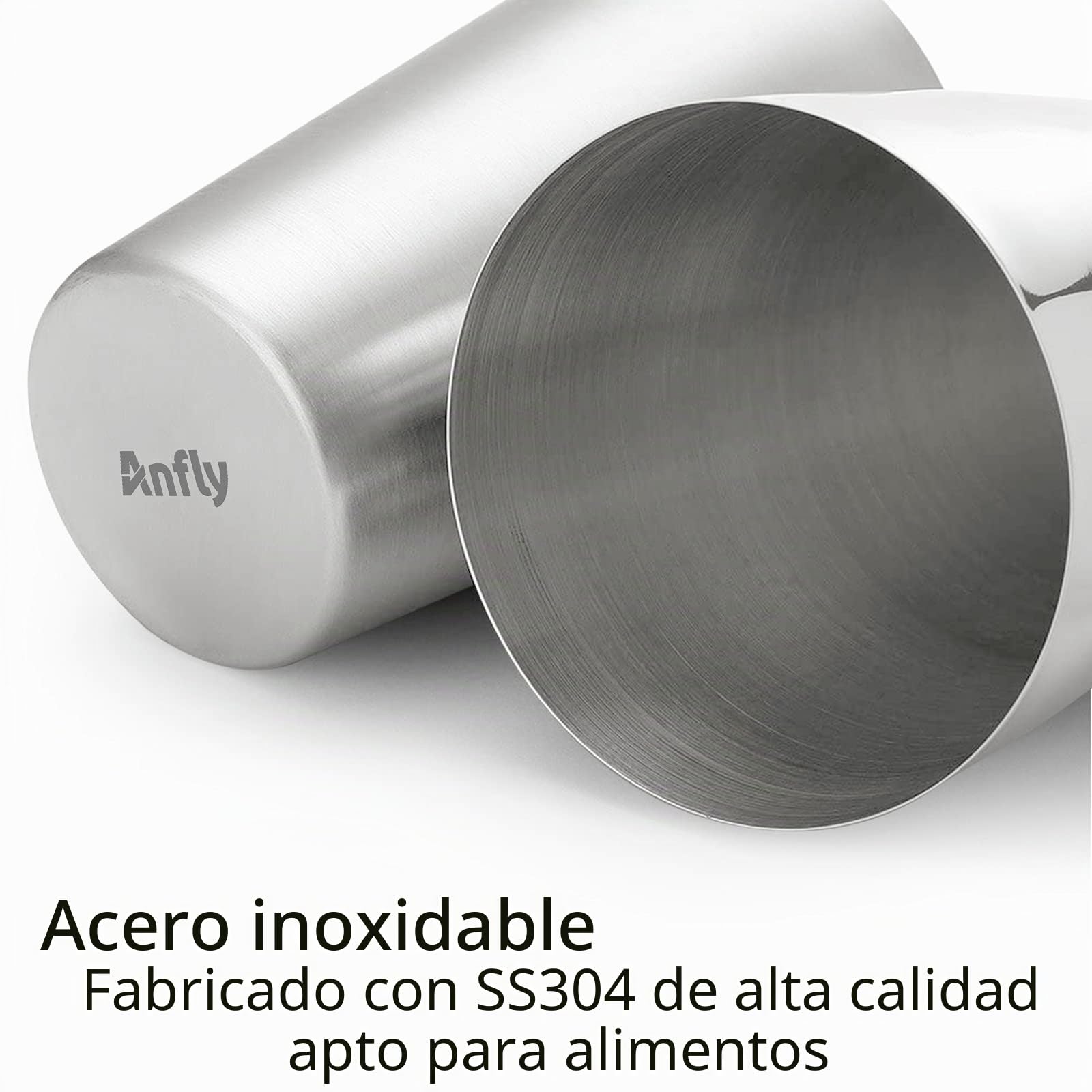 Coctelera Boston 750ml 600ml,Anfly Coctelera Coctéles Acero Inoxidable con Vaso Medidor de Cócteles Jigger 60ml 30ml,Cocktail Kit Mezclador de Cócteles Tin on Tin