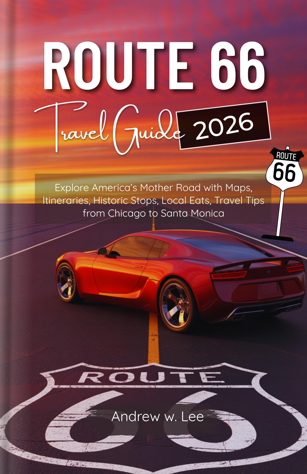Route 66 Travel Guide : Explore America’s Mother Road with Maps, Itineraries, Historic Stops, Local Eats, Travel Tips from Chicago to Santa Monica (2026 ... Full-Color Travel Guide Books Book 1)