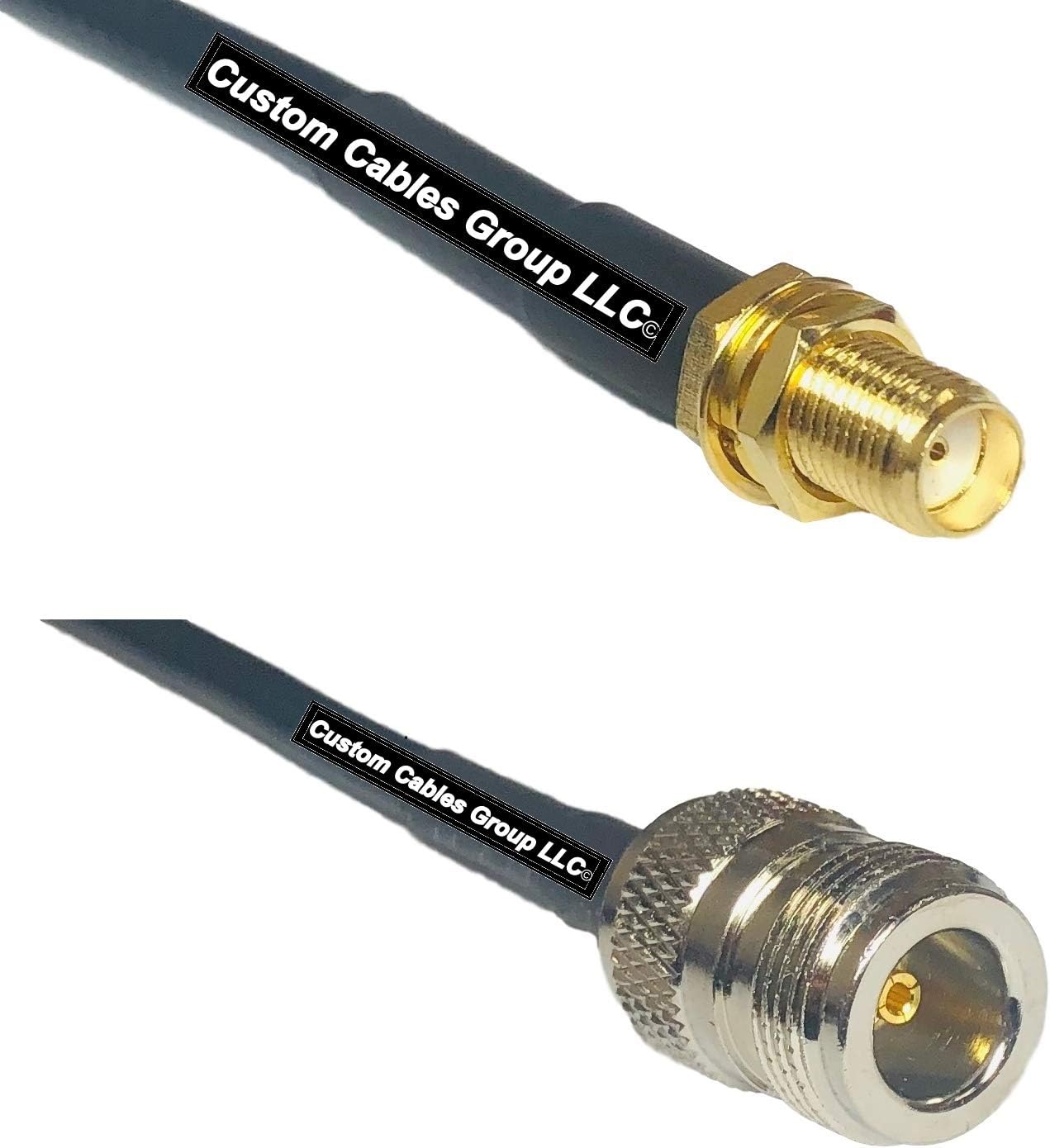 6 feet RG58 SMA Female to N Female RF Pigtail Coaxial Cable