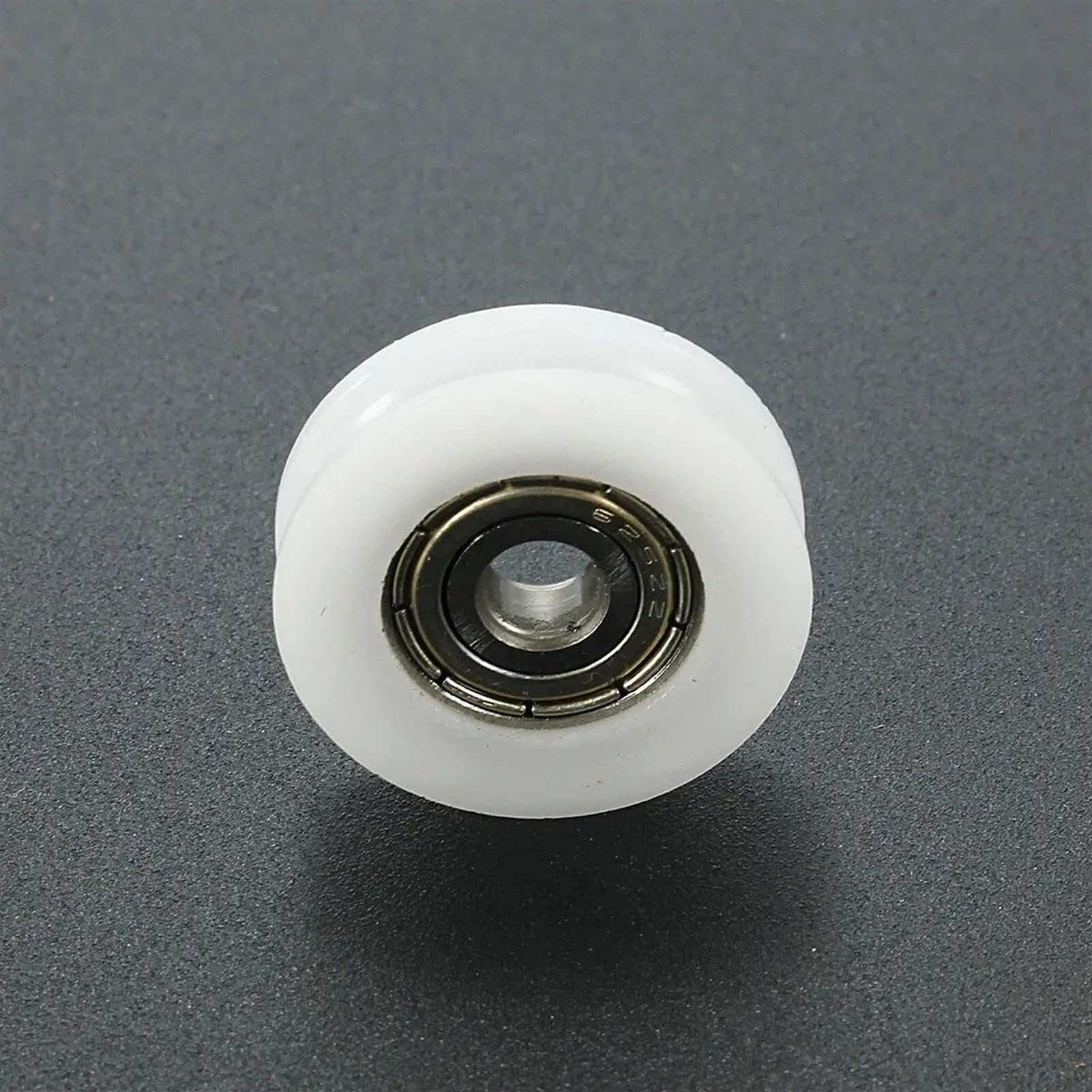 Łożysko koła tylnego 10 sztuk 5x24x7mm łożysko kulkowe U rowek nylonowe okrągłe koło pasowe rolka koła do 3.8mm liny łożysko kulkowe uszczelki łożysk