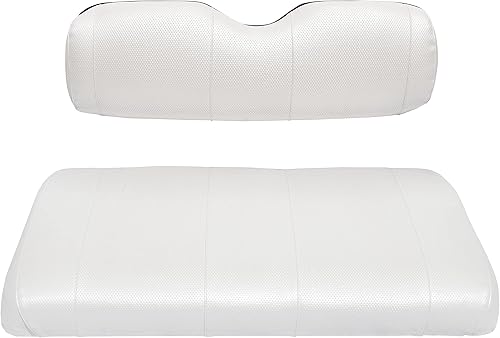 Miniatura 1 de GOLF BALL DIVERS - Reemplazo de la funda de asiento para asiento delantero o trasero de carrito de golf EZGO TXT - Vinilo marino premium - Costuras