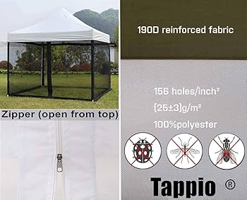 ネット　１０ｍ×８ｍ Amazon.com : Tappio Mosquito Net with Zipper for Outdoor