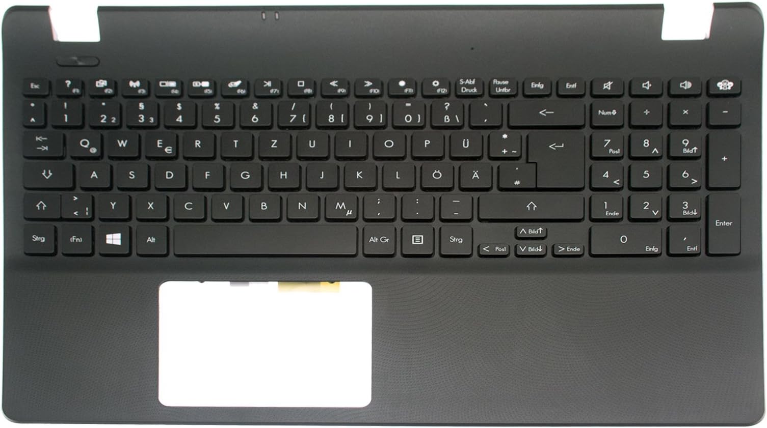 Packard Bell EasyNote TG71BM Series Upper Housing With Keyboard (German)/Upper Cover with Keyboard (German)