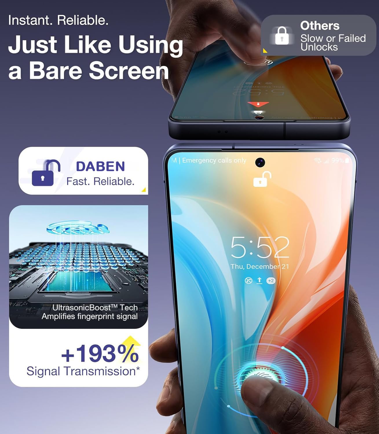 Supershieldz DABEN Tempered Glass For Samsung Galaxy S26 Ultra — Amazon image 5