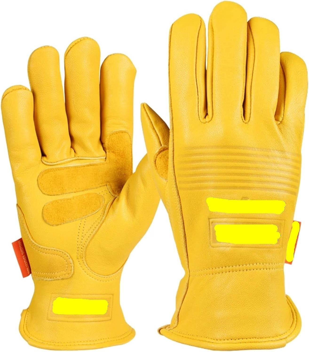 Leather Working Gloves Leather Winter Thermal Cold Work Garden Gloves for Ranching Farming Gardening