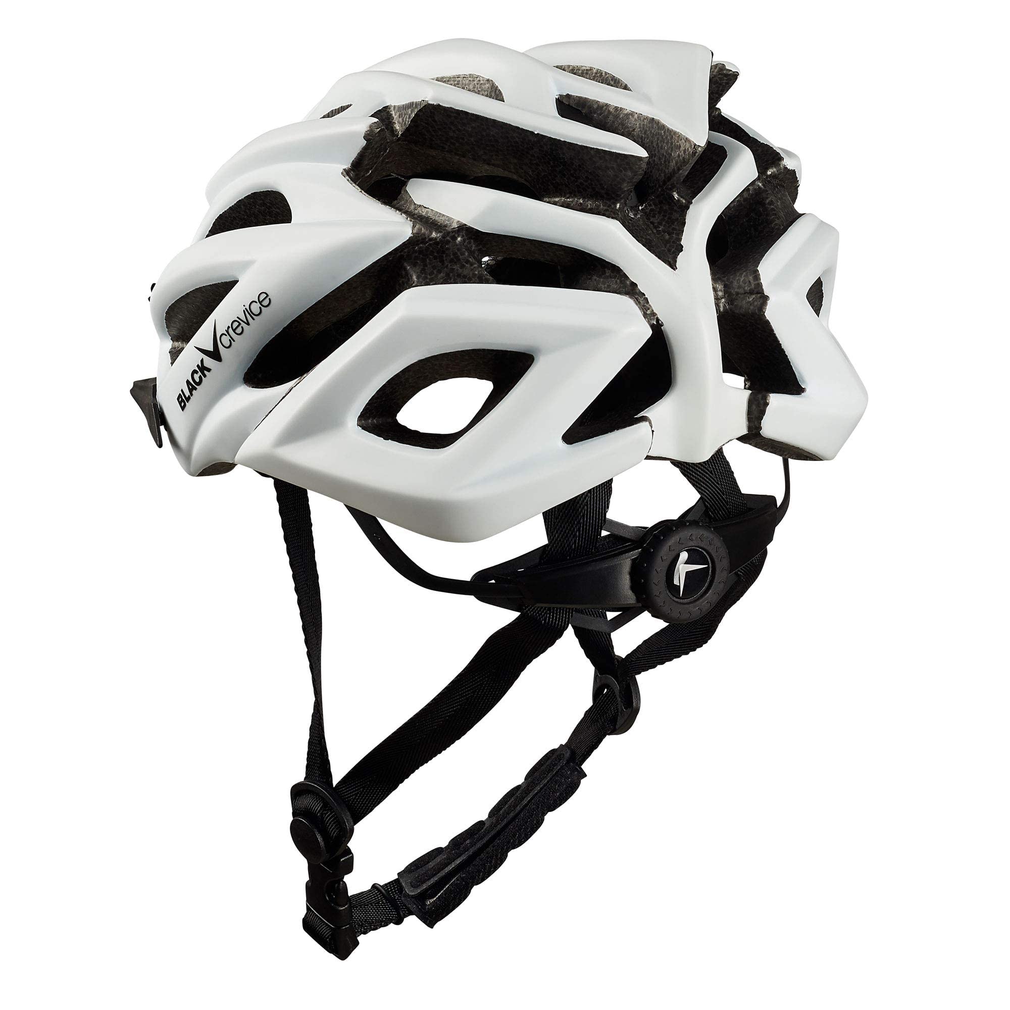 BLACK CREVICE Casco de Bicicleta para Adultos I Casco de Bicicleta I Casco para Hombres y Mujeres I Casco de MTB I Casquete de Bicicleta I Casco Transpirable I Talla Ajustable