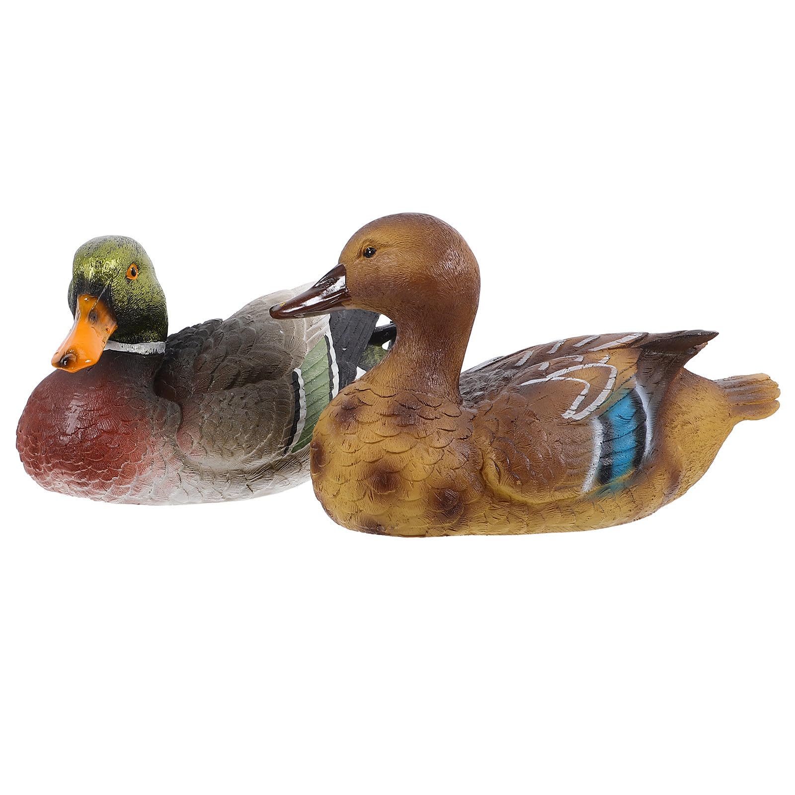 Figurines Canards Flottants : Décoration Réaliste et Durable pour Étang