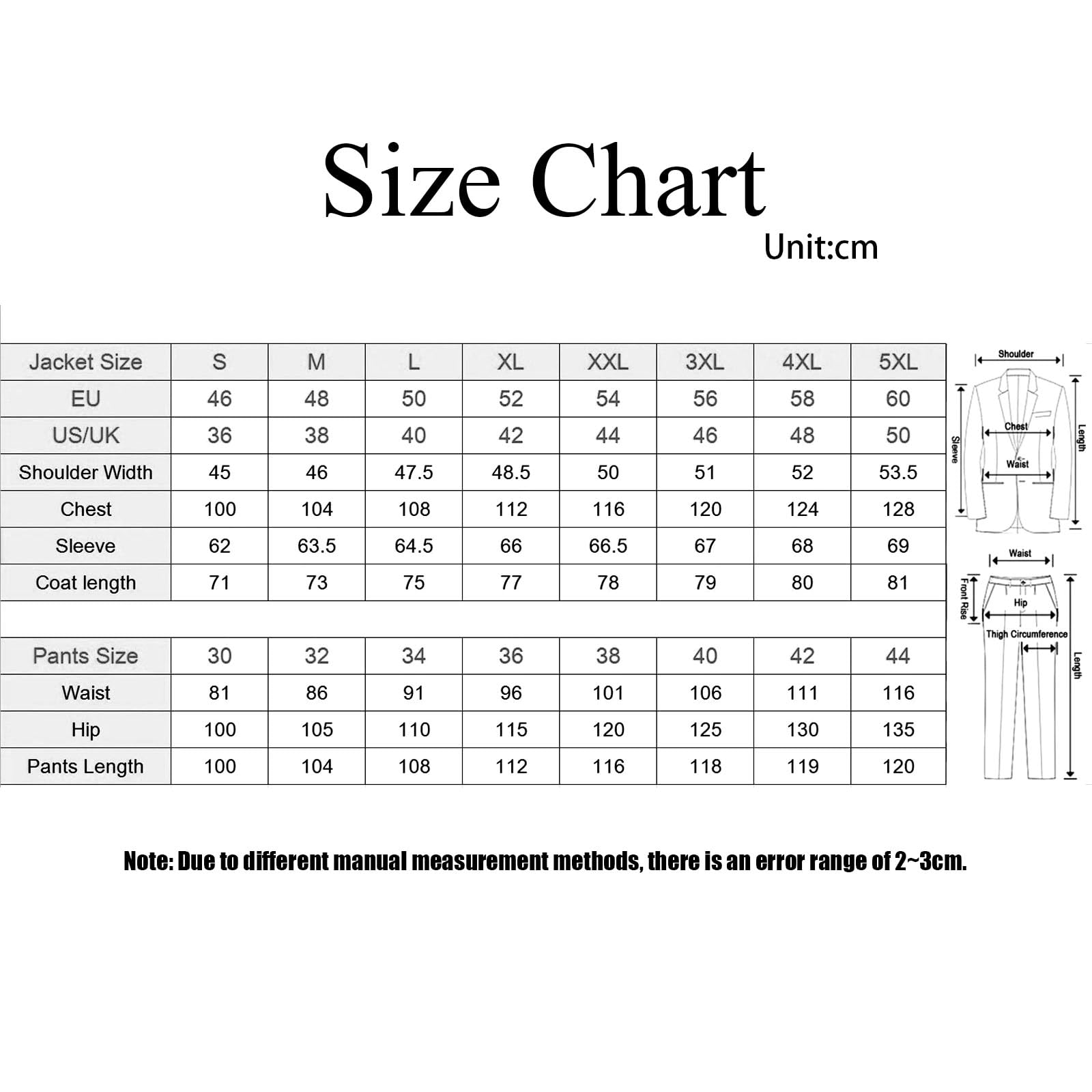 Completo da Uomo 3 Pezzi Slim Fit con Smoking a Un Bottone, Blazer, Gilet e Pantaloni, Abiti Formali per Matrimoni, Balli di fine Anno e cene