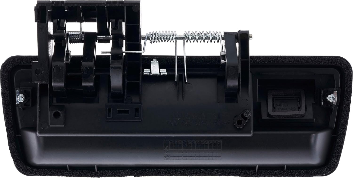 Performance PFM-910300 Power Liftgate Door Handle with or W/Out Rear View Camera Hole, Rear, Primed Black, Sold Individually for 2015 2014 2013 2012 2011 2010 2009 2008 2007 2006 2005 Nissan Armada