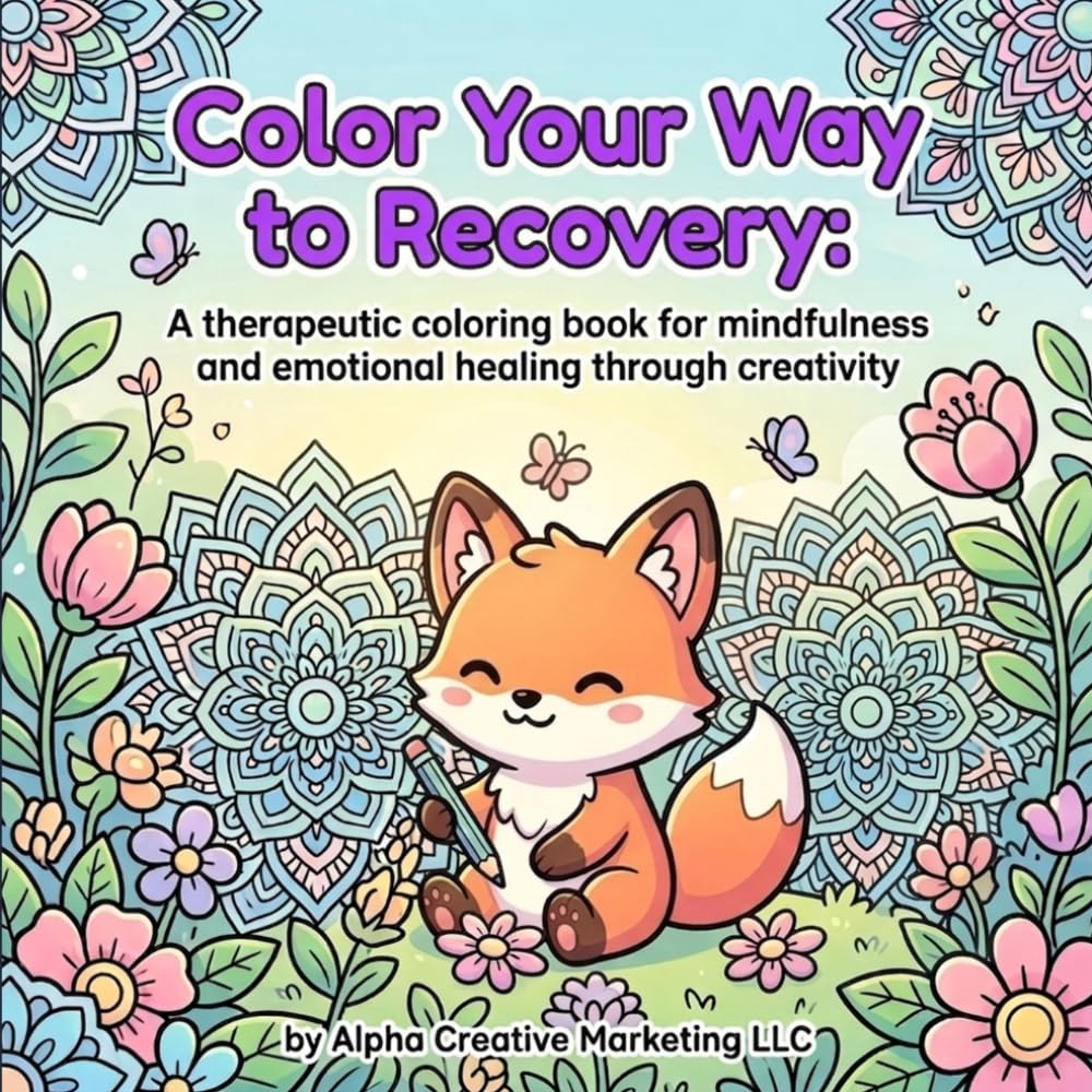 Color Your Way to Recovery: A Therapeutic Coloring Book for Mindfulness and Emotional Healing through Creativity