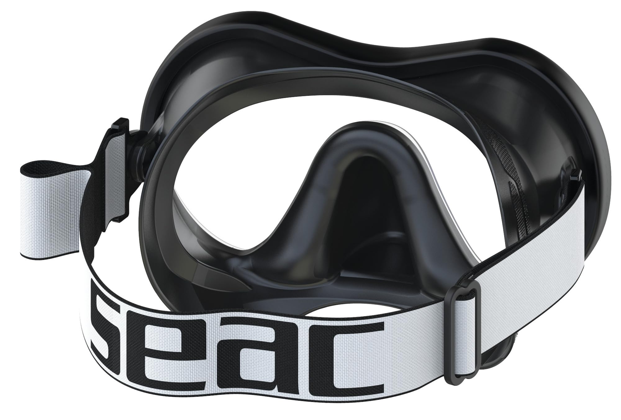 Amazon.com : SEAC Sunrise, Dive Mask with Fabric Strap, One Lens