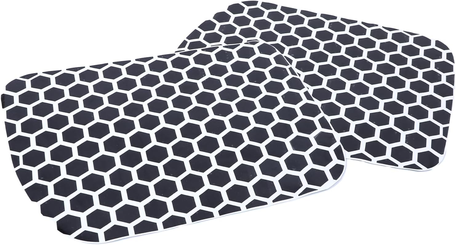 Daeiclru Rear Window American Flag Decals Compatible with Nissan Frontier 2022 2023 2024 2025, Precut Back Side Window Glass USA Flag Vinyl Sticker Exterior Accessories (Honeycomb Pattern)