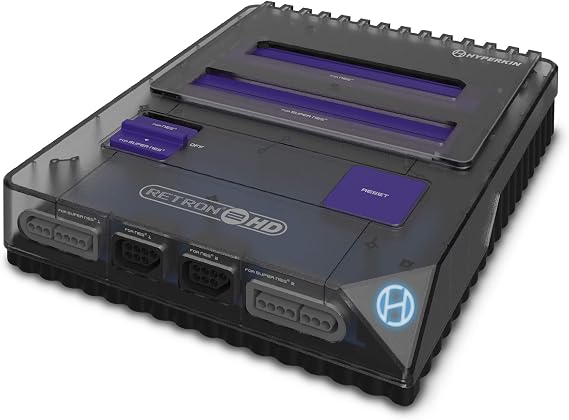 Hyperkin RetroN 2 HD Gaming Console for NES/Super Famicom (Space Black)
