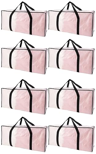 PANDA JOYS Extra Large Moving Bags with Zippers & Carrying
