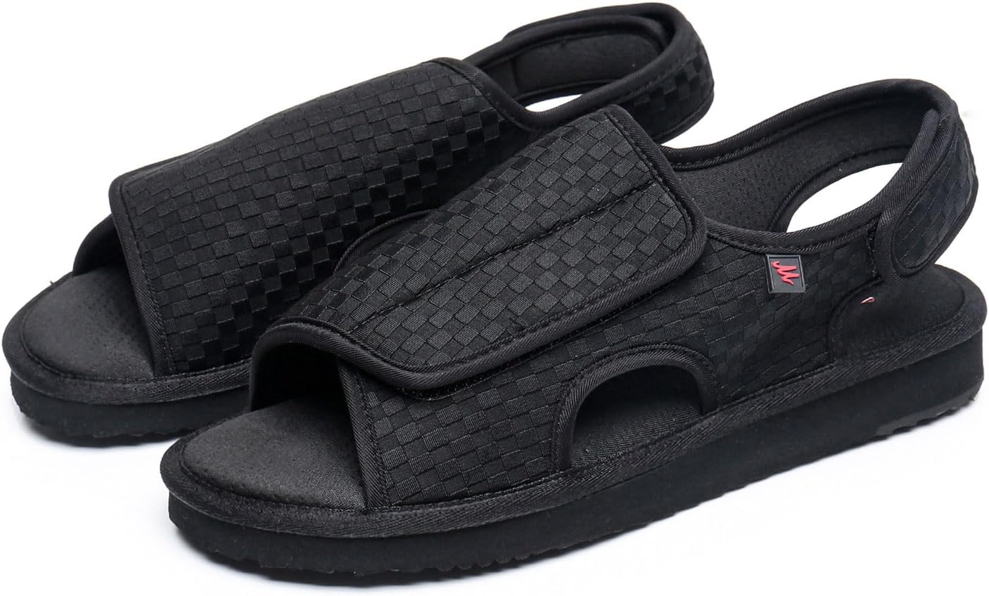 Diabetic Sandals Men Extra Wide Fit Swollen Feet, Extra Wide Diabetic Shoes for Swollen Feet, Breathable Mesh House Shoes Wide Comfort Slippers for Walking Indoors