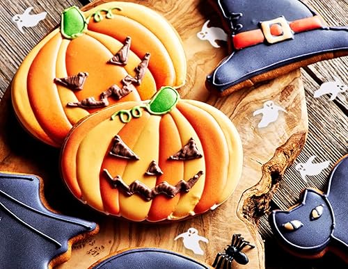 Miniatura 5 de ONLYKXY 600 piezas de confeti blanco para fiesta de Halloween, confeti de mesa y bricolaje (fantasma)