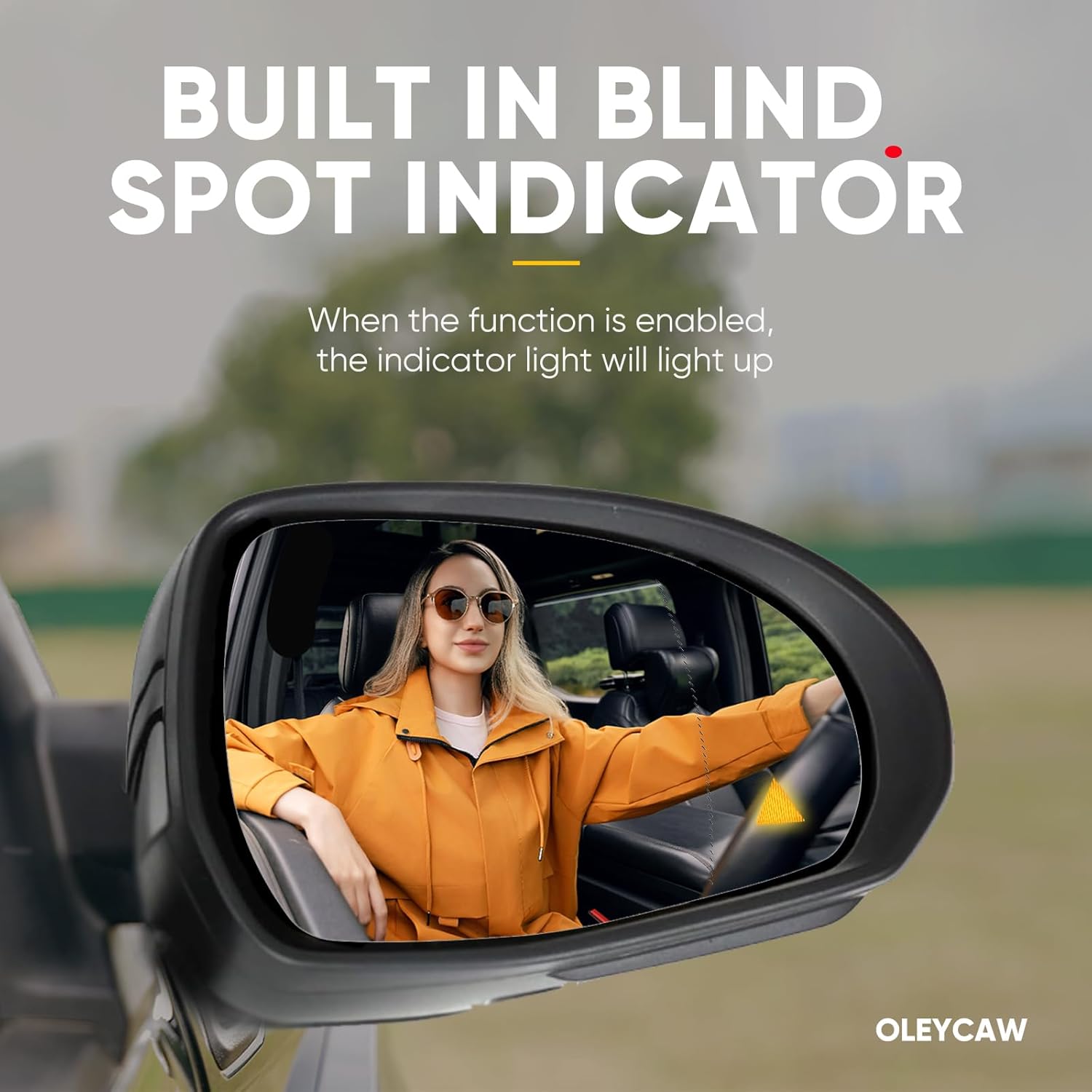 Blind Spot Passenger Side Mirror Compatible with Mercedes Benz W206 C300 C43, X254 GLC300, W223 S Class, V295 EQE, V297 EQS, Right Side Mirrors with Power Heated, A0998104703
